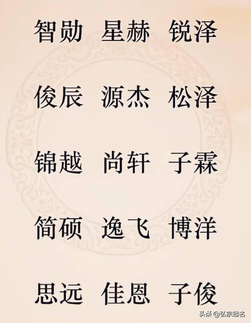 新字辈男孩名字大全_辈分新字起名字